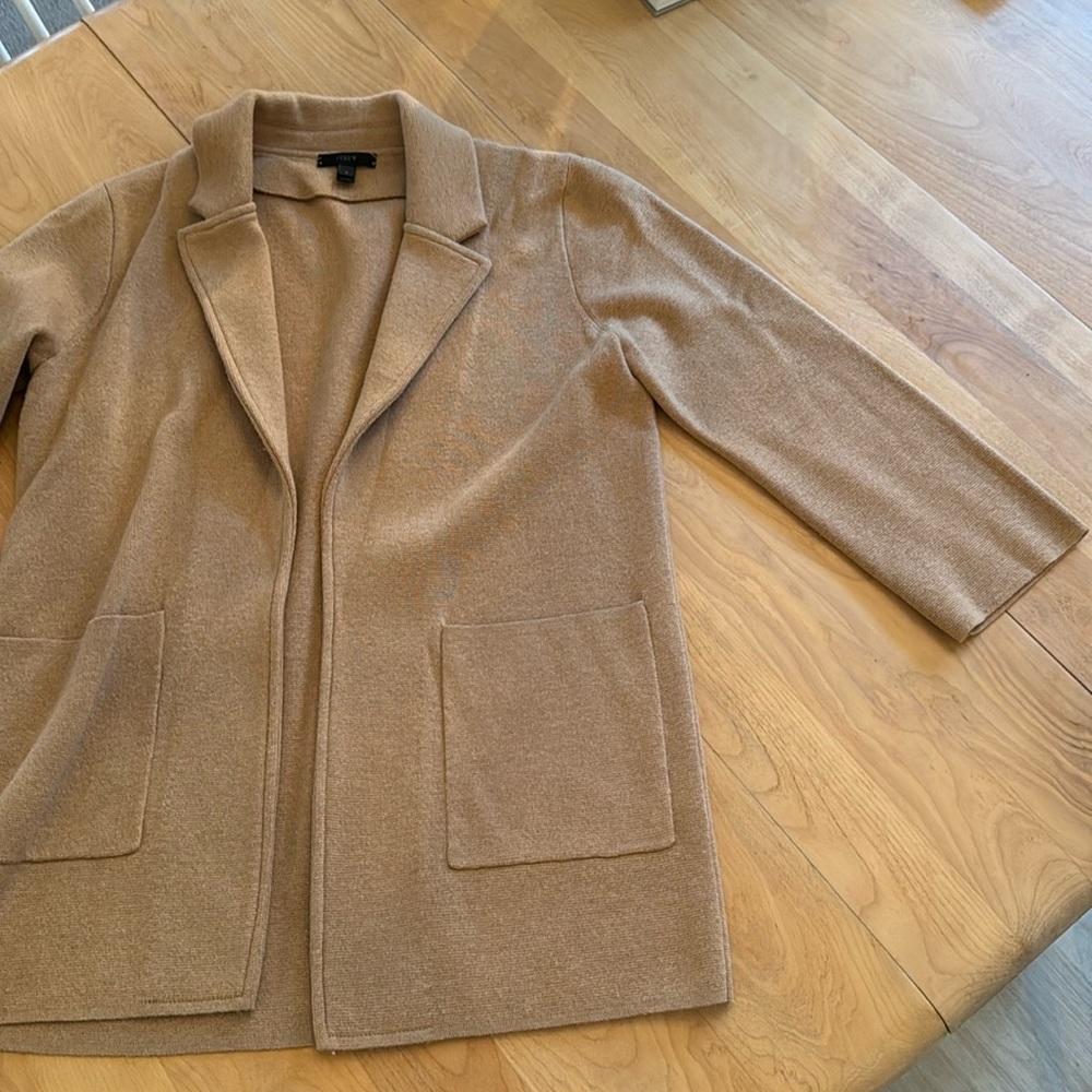 J Crew Sweater Blazer
